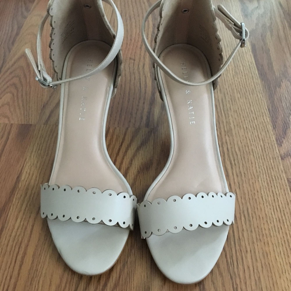 Kelly and Katie strap heels